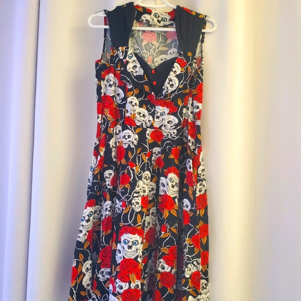 Skull Rockabilly Dress